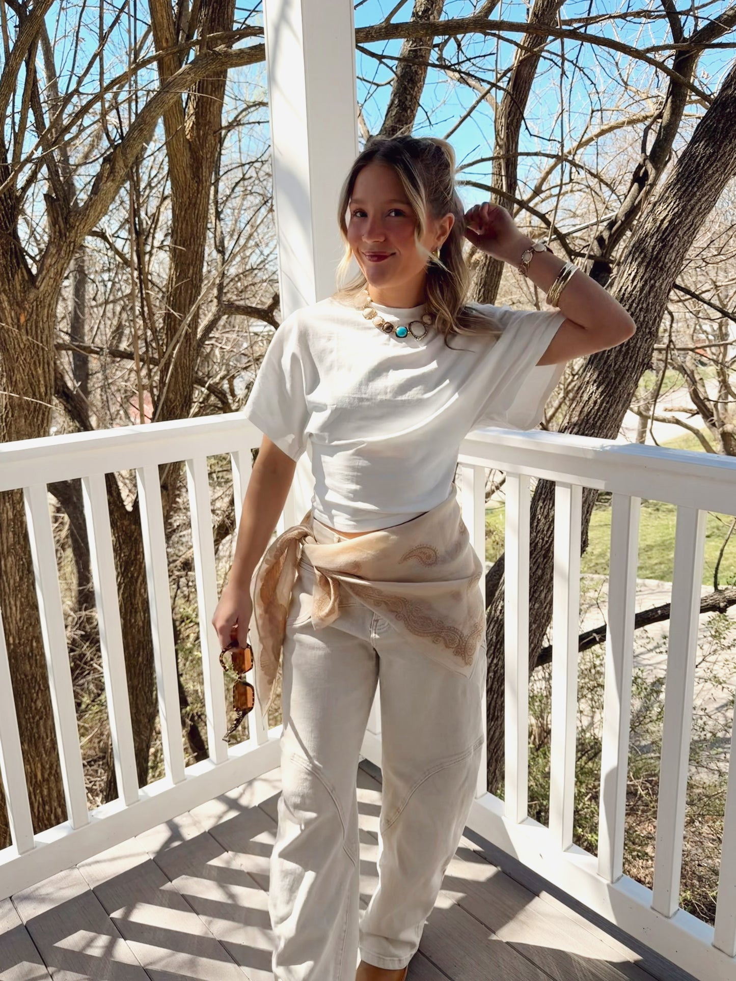 The Bessette Top - White