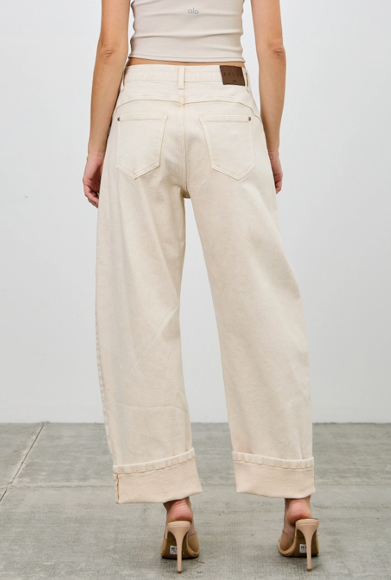 Western Barrel Jeans