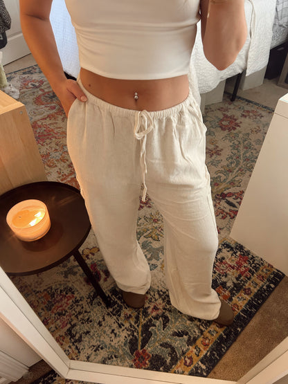 The Weekend Linen Pants