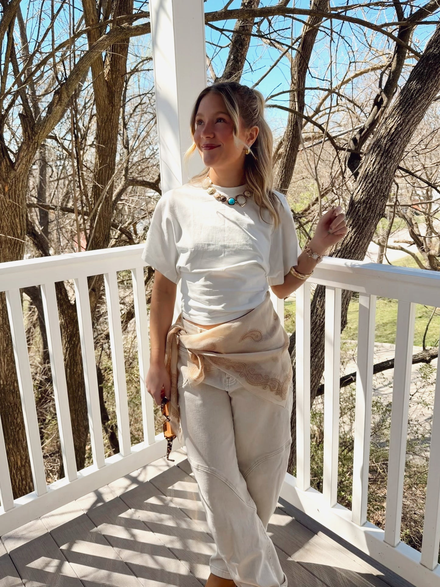 The Bessette Top - White