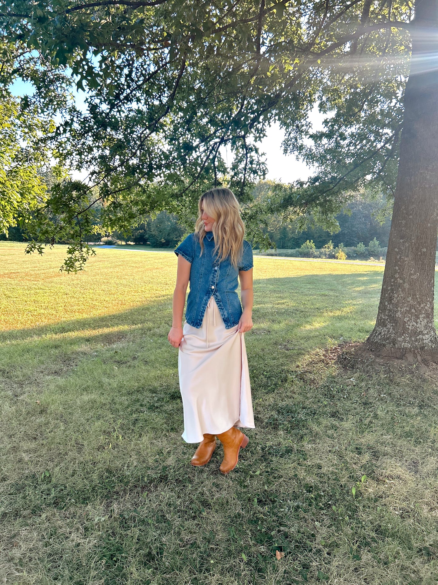 Classic Denim Top