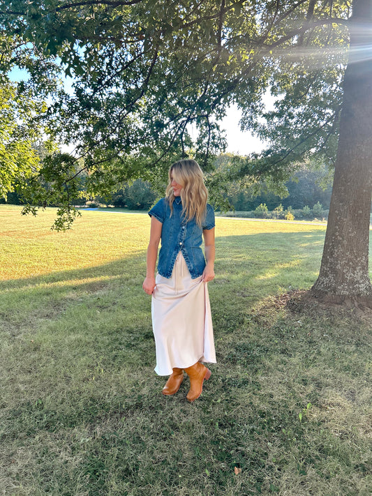 Classic Denim Top
