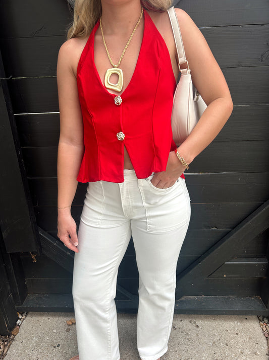 Classic Relaxed Jeans - White