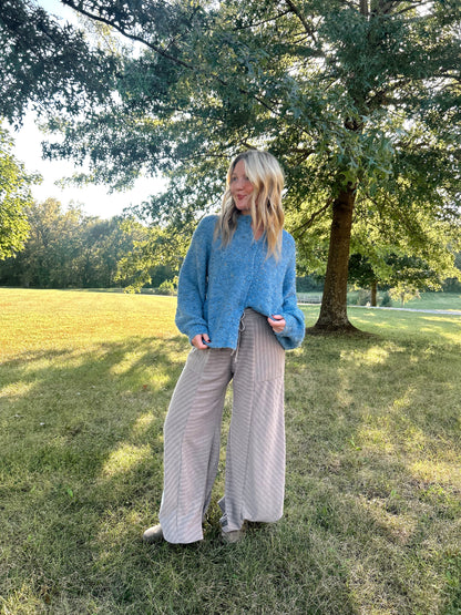 Mocha Stripe Pants