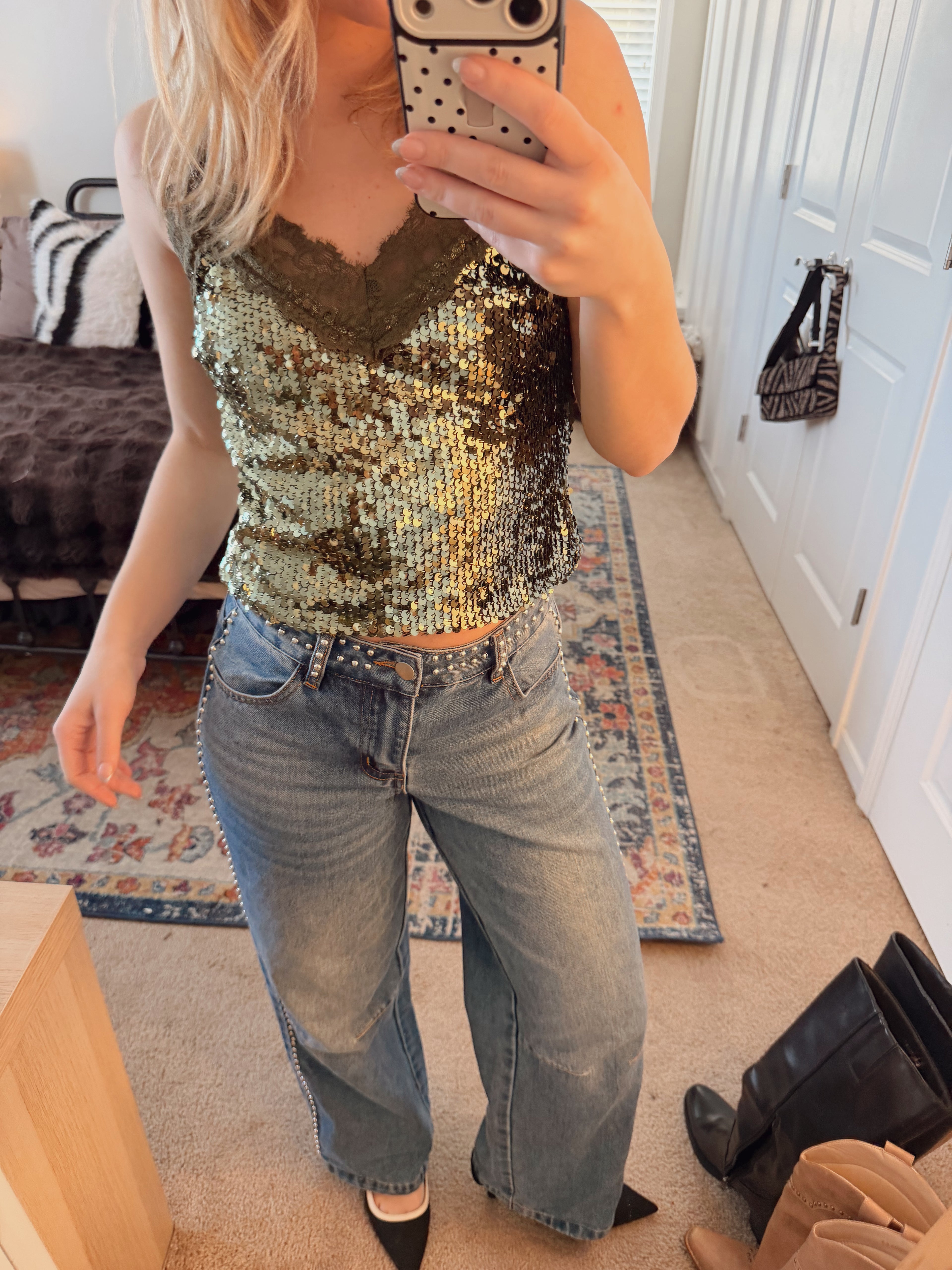 Green Gleam Top
