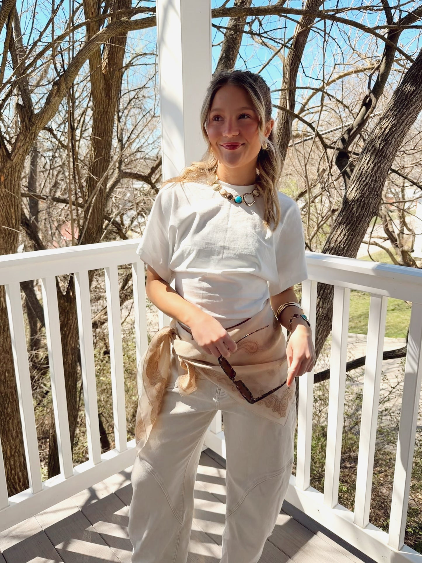 The Bessette Top - White