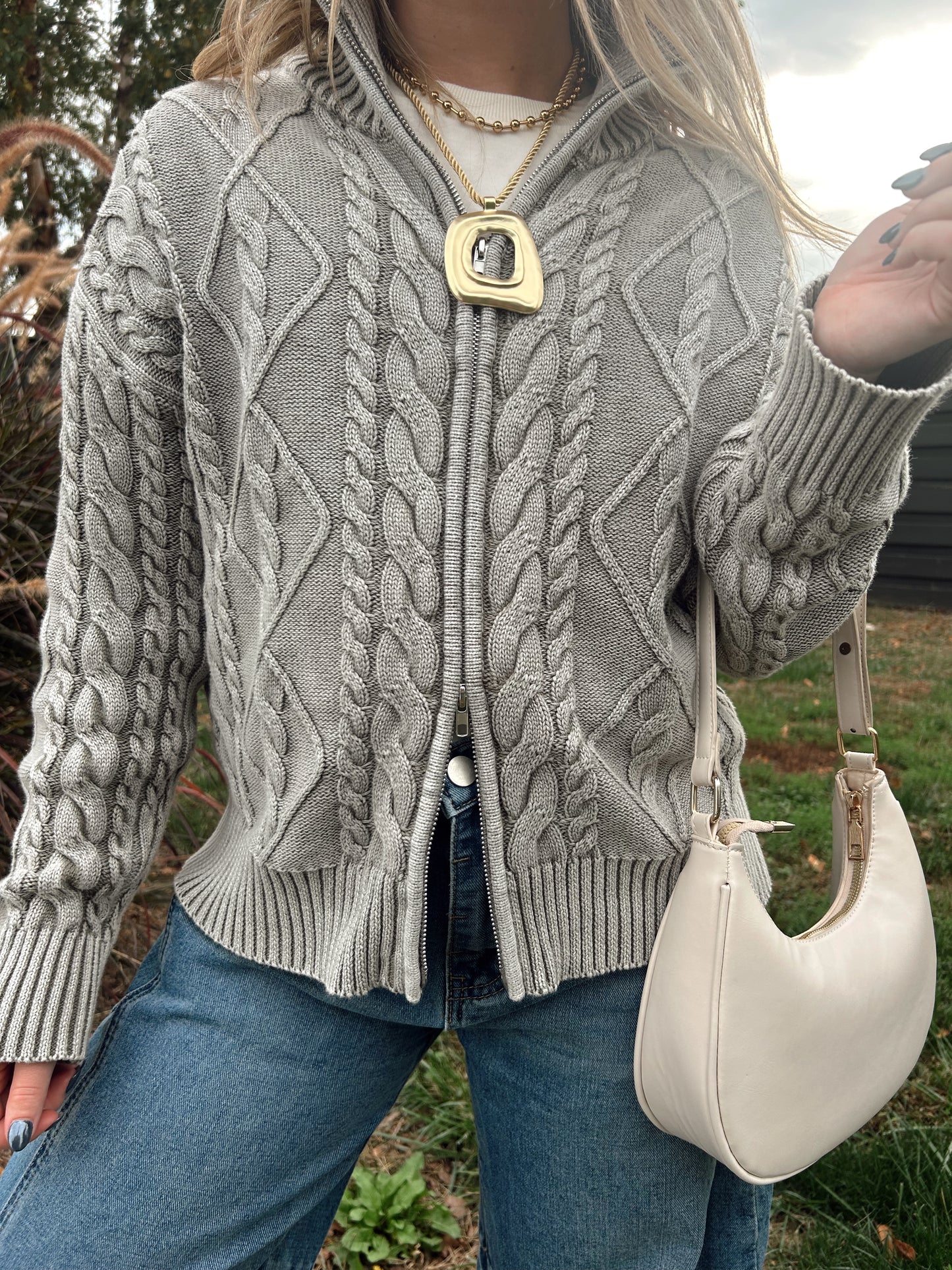 Vintage Cardi - Sage