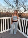 Blue Skies Stripe Pants