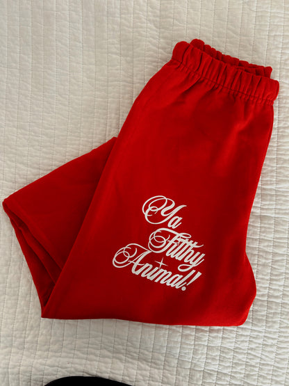 Filthy Animal Holiday Joggers