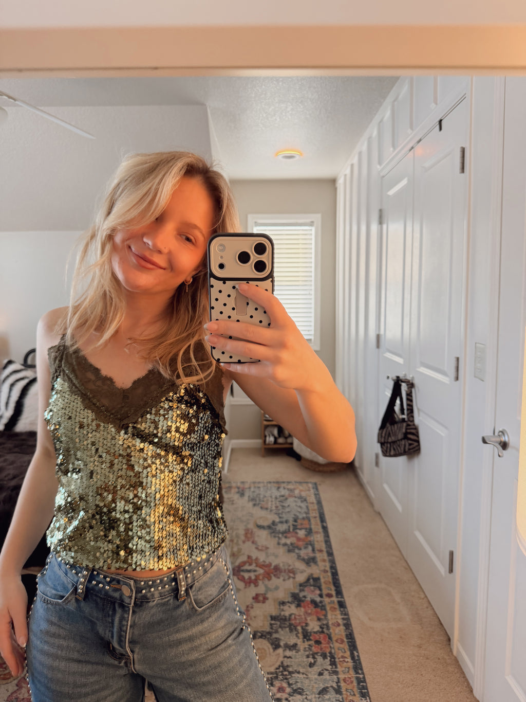 Green Gleam Top