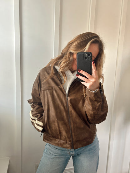 Chestnut Leather Jacket