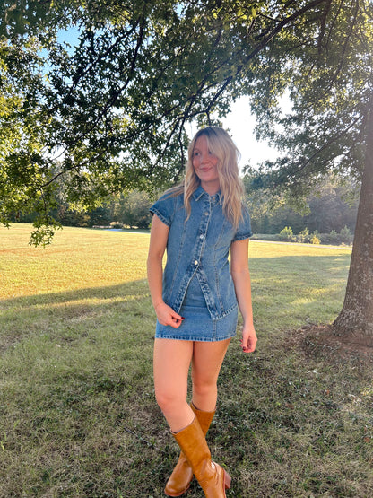 Classic Denim Skirt