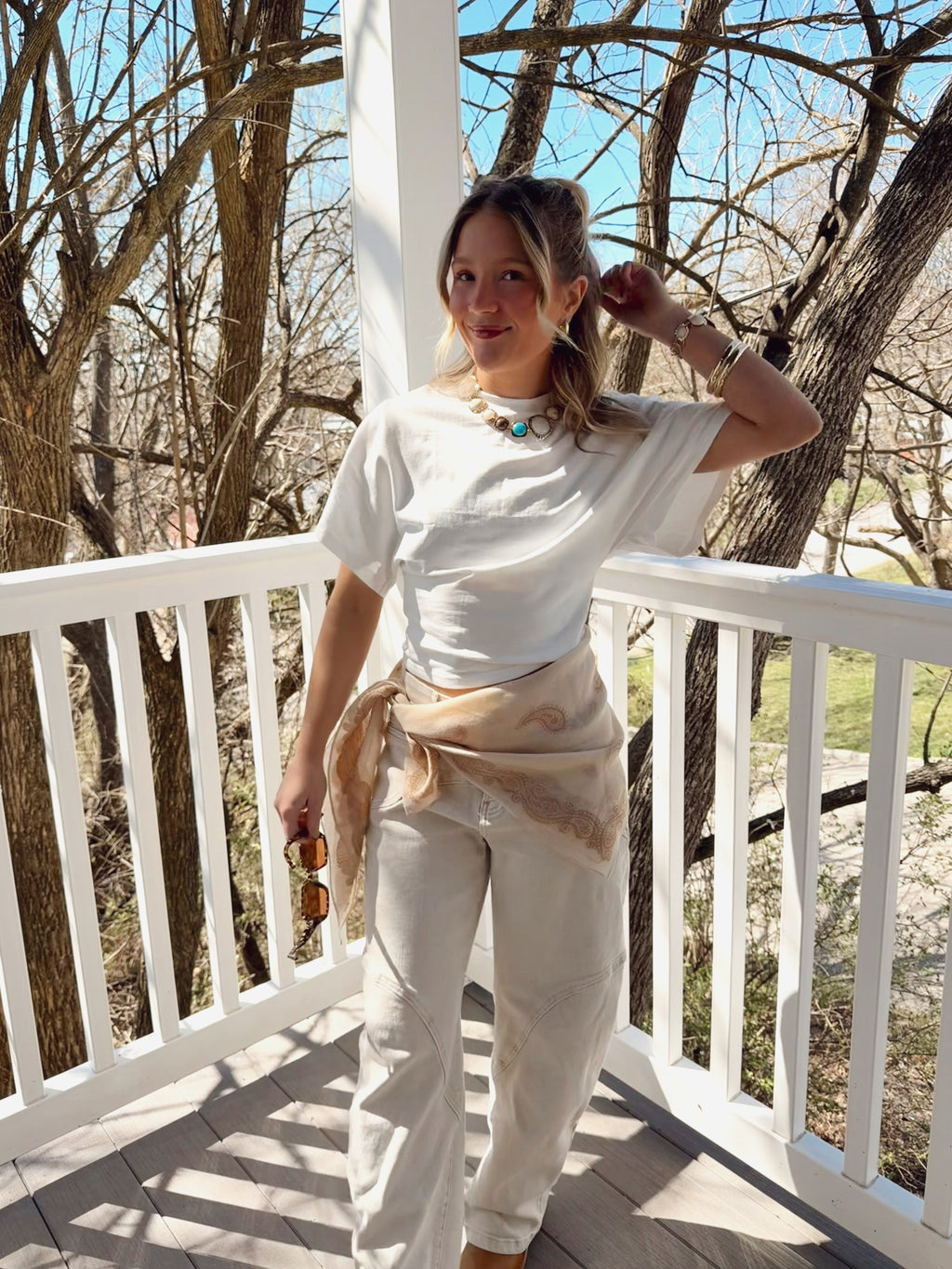 The Bessette Top - White