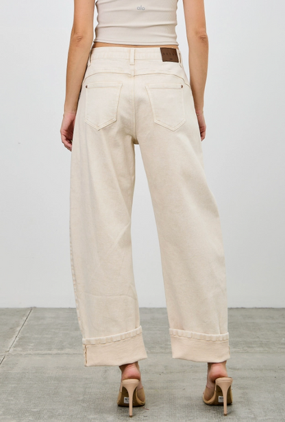 Western Barrel Jeans