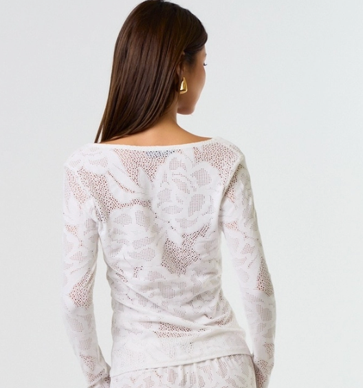Santorini Lace Top