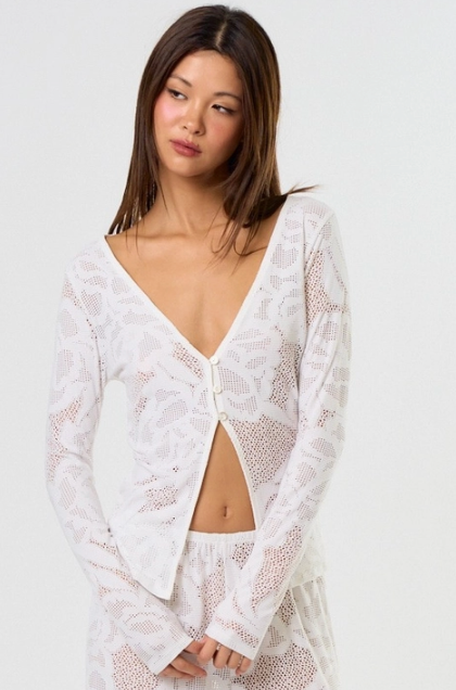 Santorini Lace Top