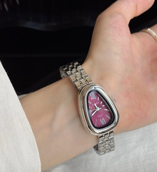 Snake Head Case Quartz Wrist Watch