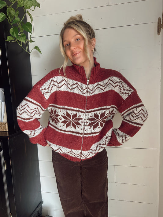 Winter Whisper Cardi