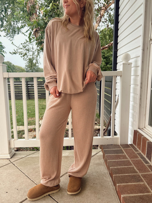 Sunday Stripe Joggers